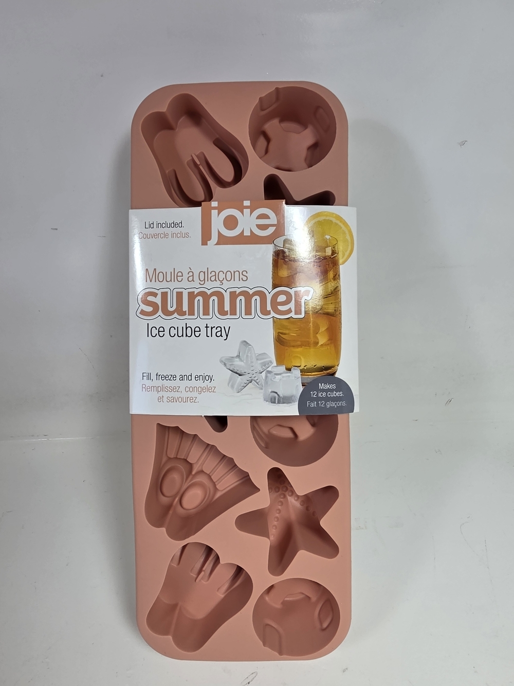 joie Kids Summer Silicone Ice Cube Tray - Dusty Rose